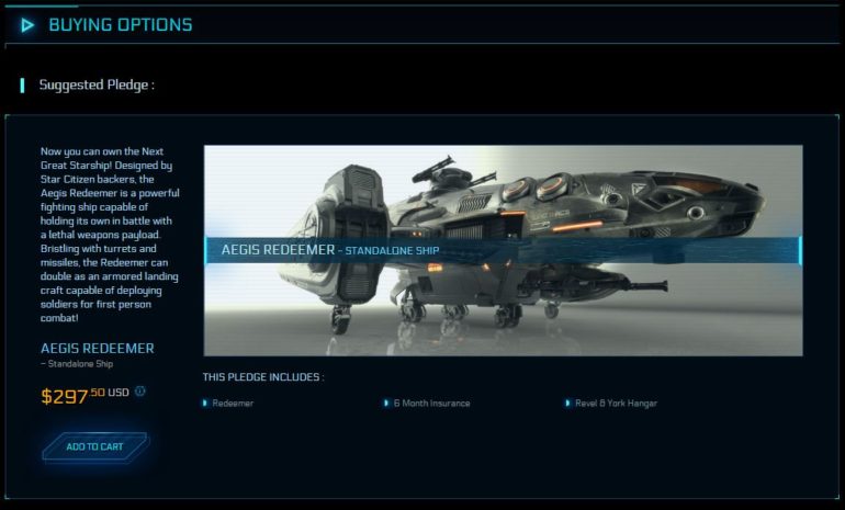 star-citizen-store-300-dollar-ship